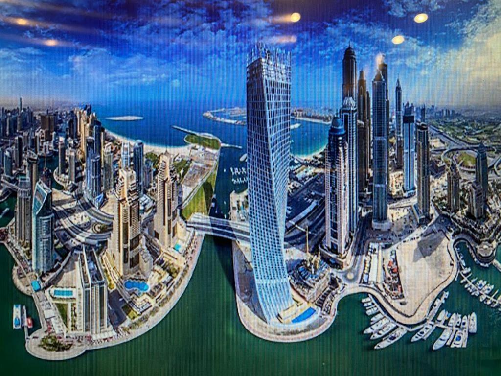 Cayan Tower Luxury Apartment With Sea View Dubai Esterno foto